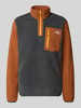 The North Face Sweatshirt met opstaande kraag Antraciet