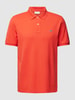 Gant Regular fit poloshirt met labelstitching, model 'SHIELD' Oranje