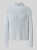Marc O'Polo Regular Fit Pullover aus reiner Baumwolle Hellblau