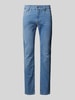 MAC Slim Fit Jeans im 5-Pocket-Design Modell 'Arne' Hellblau