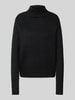 Christian Berg Woman Regular Fit Strickpullover mit Woll-Anteil Black