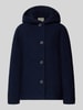 FUCHS SCHMITT Regular Fit Jacke aus Woll-Mix mit Kapuze Marine