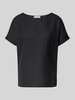 Christian Berg Woman Blouseshirt met ronde hals Zwart
