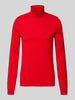 HUGO Wollpullover mit Rollkragen Modell 'San Thomas' Rot