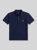 Polo Ralph Lauren regular fit poloshirt van katoenmix Marineblauw