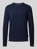 Pepe Jeans Gebreide pullover met ronde hals, model 'Andre' Blauw