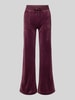 Juicy Couture Low Rise Sweatpants mit aufgesetzten Taschen Modell 'LAYLA' Dunkelrot