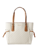 MICHAEL Michael Kors Shopper mit Logo-Muster Beige