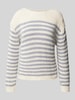 Marc O'Polo Comfort Fit Strickpullover aus Baumwoll-Mix  Rauchblau
