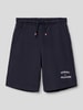 Tommy Hilfiger Teens Regular Fit Sweatshorts mit Label-Print Marine