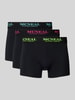 MCNEAL Trunks mit elastischem Label-Bund im 3er-Pack Black