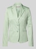 Christian Berg Woman Selection Regular fit blazer met reverskraag en paspelzakken Lindegroen