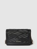 VALENTINO BAGS Handtasche mit Strukturmuster Modell 'SOUVENIR' Schwarz