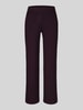 TONI Wijdte broek van viscosemix model 'Jenny' Bordeaux