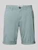 Tom Tailor Slim Fit Chino-Shorts mit Eingrifftaschen Hellgruen