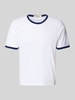 Jack & Jones T-Shirt mit Rundhalsausschnitt Modell 'FORMENTERA' Weiss
