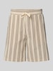 ONLY & SONS Loose Fit Shorts aus reiner Baumwolle Modell 'CRUZ' Offwhite