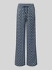 GUESS Activewear Sweatpants mit Logo-Muster im Allover-Look Marine