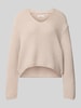 Marc O'Polo Loose Fit Pullover aus Baumwoll-Mix Stein