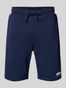 Alpha Industries Sweatshorts mit elastischem Bund und Tunnelzug Marine