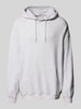 American Vintage Hoodie mit Känguru-Tasche Modell 'ATUBAY' Hellgrau Melange