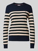 Tommy Hilfiger Strickpullover mit Logo-Stitching Marine