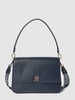 Tommy Hilfiger Handtasche in Leder-Optik Marineblau