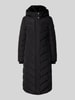 NAUTGÅRD Gewatteerde lange jas met Sorona® Aura-vulling Zwart