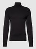 Marc O'Polo Rollkragenpullover mit Raglanärmeln Black