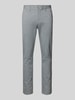 Only & Sons Tapered fit broek met knoop- en ritssluiting, model 'MARK' Zilver