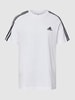 ADIDAS SPORTSWEAR T-Shirt mit Label-Stitching Weiss