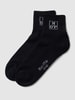 Marc O'Polo Socken mit Label-Detail im 2er-Pack Modell 'Maxi' Black