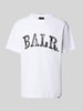 Balr. T-Shirt mit Logo und Rundhalsausschnitt Weiss
