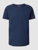 REVIEW T-Shirt mit Rundhalsausschnitt Dunkelblau