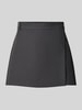 ONLY Regular Fit Skort mit Gürtelschlaufen Modell 'LINDA' Anthrazit Melange