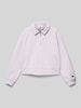 CHAMPION Sweatshirt met logostitchings Lila