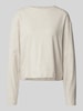 Guess Longsleeve mit Label-Applikation Modell 'ELSA' Hellbraun Melange