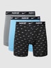 Nike Trunks mit elastischem Logo-Bund Hellblau