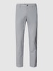 Alberto Slim fit broek met steekzak Donkergrijs