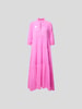 Honorine Midikleid mit V-Ausschnitt Pink