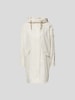 Yves Salomon Mantel mit Label-Patch Ecru