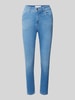 Angels Slim Fit Jeans mit verkürztem Schnitt Modell 'ORNELLA' Blau