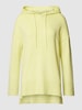 s.Oliver RED LABEL Hoodie met ribboorden, model 'Kompakt' Lichtgroen