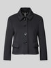 Marc Cain Blazer met platte kraag Zwart