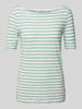 Marc O'Polo Regular fit T-shirt van puur katoen Mintgroen