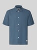 Marc O'Polo DENIM Regular Fit Freizeithemd aus reiner Baumwolle Rauchblau