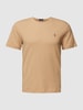 Polo Ralph Lauren T-Shirt mit Rundhalsausschnitt Camel