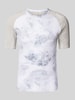 EA7 Emporio Armani T-Shirt mit Label-Print Modell 'VIGOR' Weiss