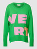 Milano Italy Sweatshirt met ribboorden Groen