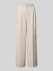 More & More Straight Leg Stoffhose mit elastischem Bund Offwhite